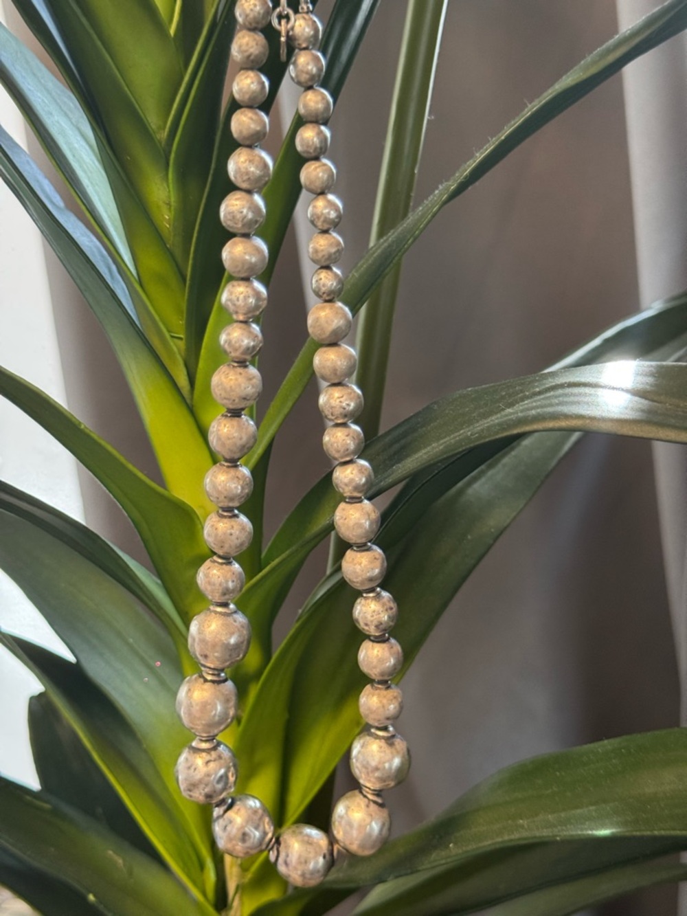New Display Only Retired Silpada "Atmospheric" Beaded Necklace (Style #N1953).